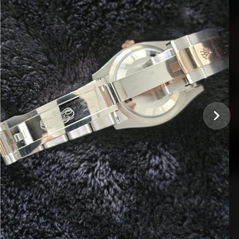 Rolex Two-Tone Brown Dial Datejust with Rose Gold Accents - Picture 2 of 5